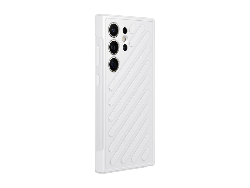 Samsung Backcover – für Galaxy S24 Ultra – weiss – stossgeschützt, kratzresistent