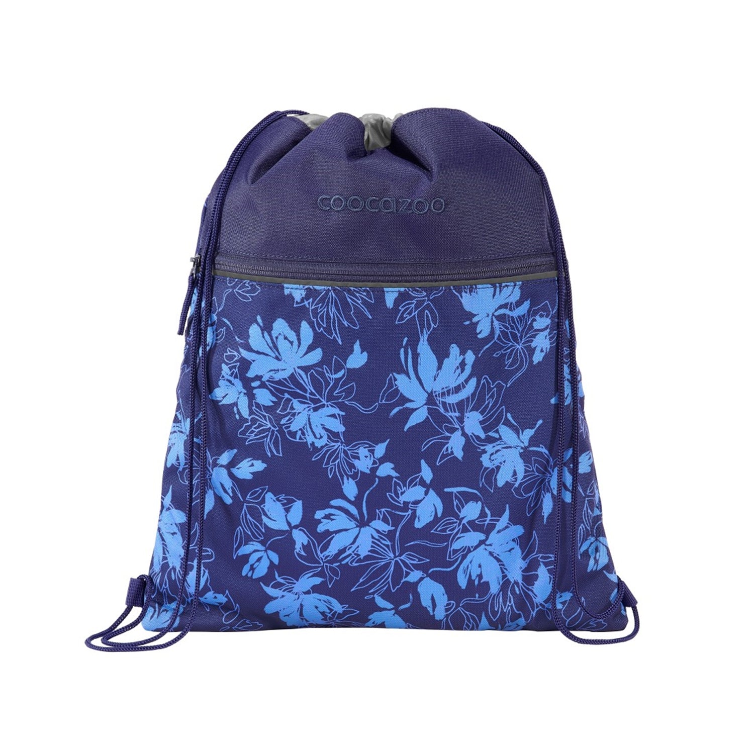 Coocazoo Sportbeutel – 10 l, Motiv Tropical Night, wasserabweisend, 34 × 43 cm