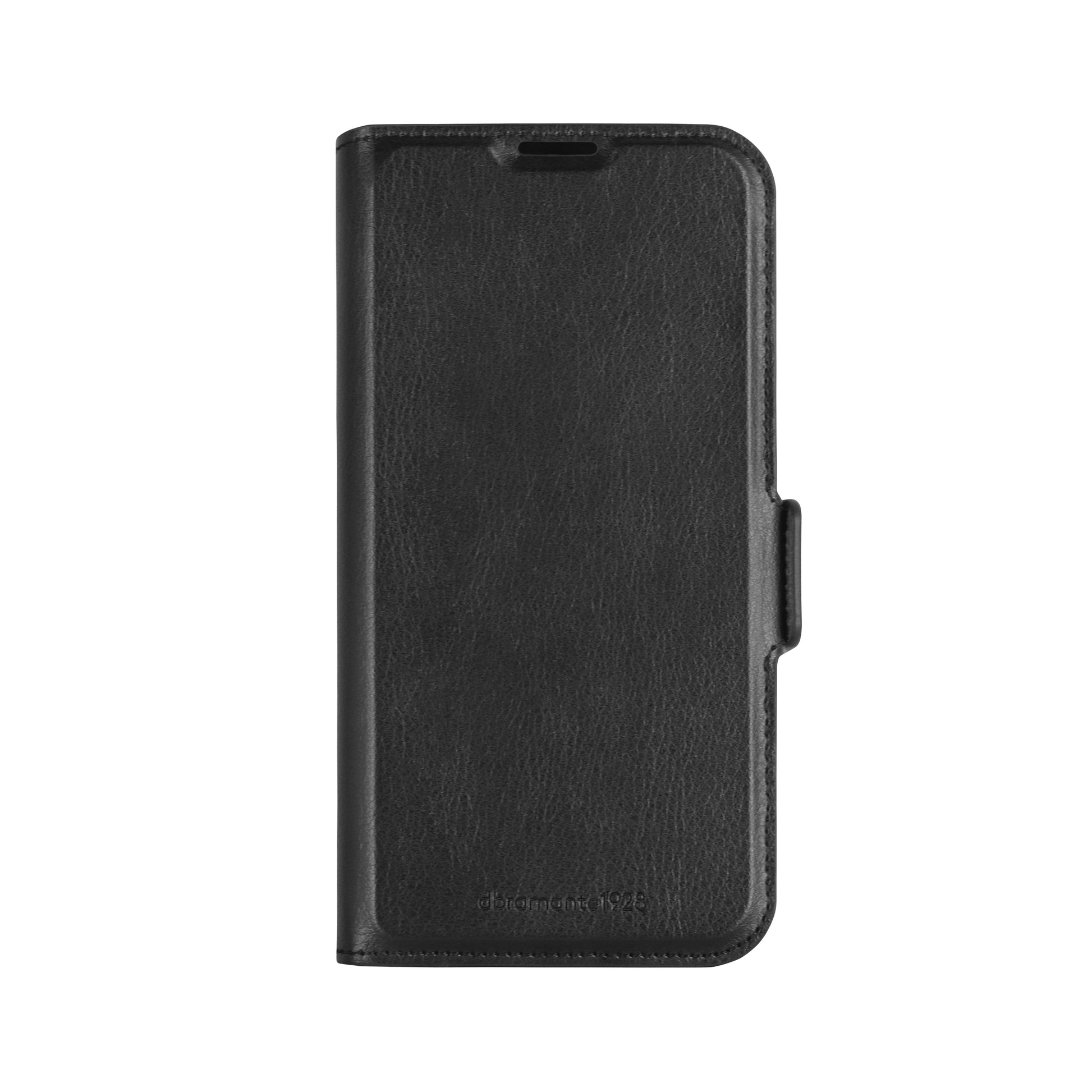 dbramante1928 Oslo Pro Folio – für Apple iPhone 16e, mit Ständer, 3 Kartenfächer, PU, Schwarz