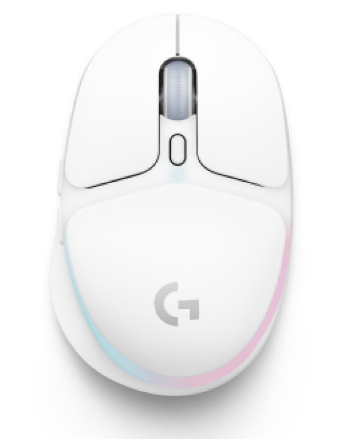 Logitech G G705 – Gaming-Maus – Kabellos (Bluetooth/2,4 GHz), 8200 DPI, RGB-Beleuchtung, rechts
