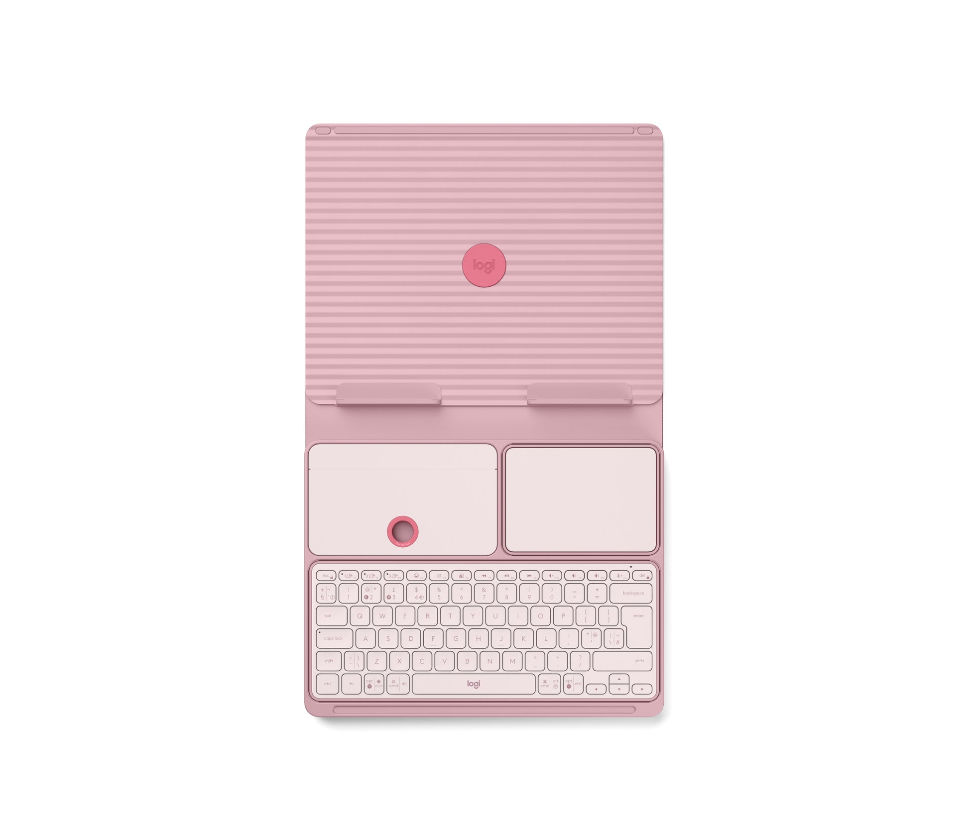 Logitech CASA Pop-up Desk Bohemian Blush UK-120 – Tastatur, UK-Layout (EN)