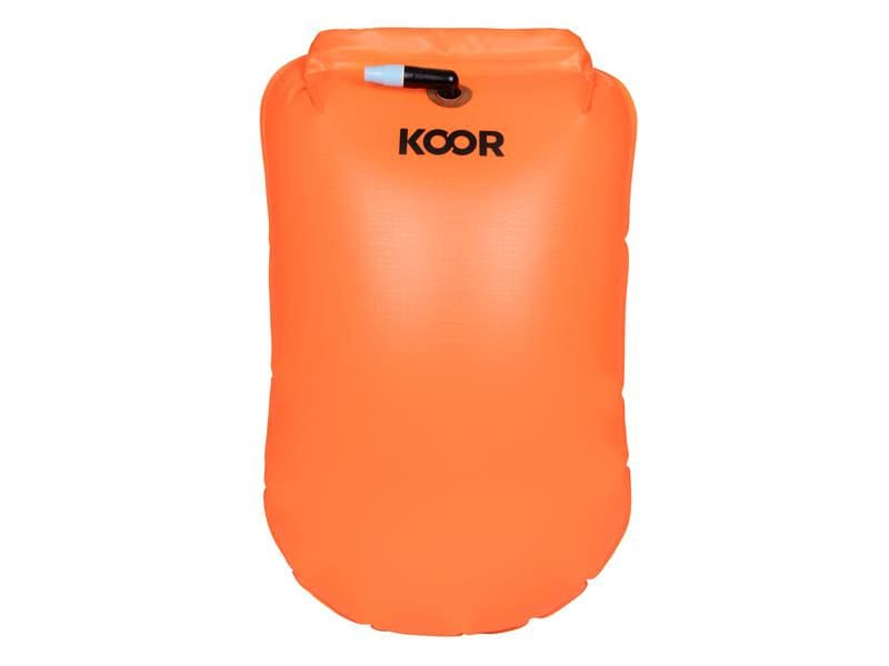 KOOR Schwimmboje – wasserfest – 20 l – orange – PVC