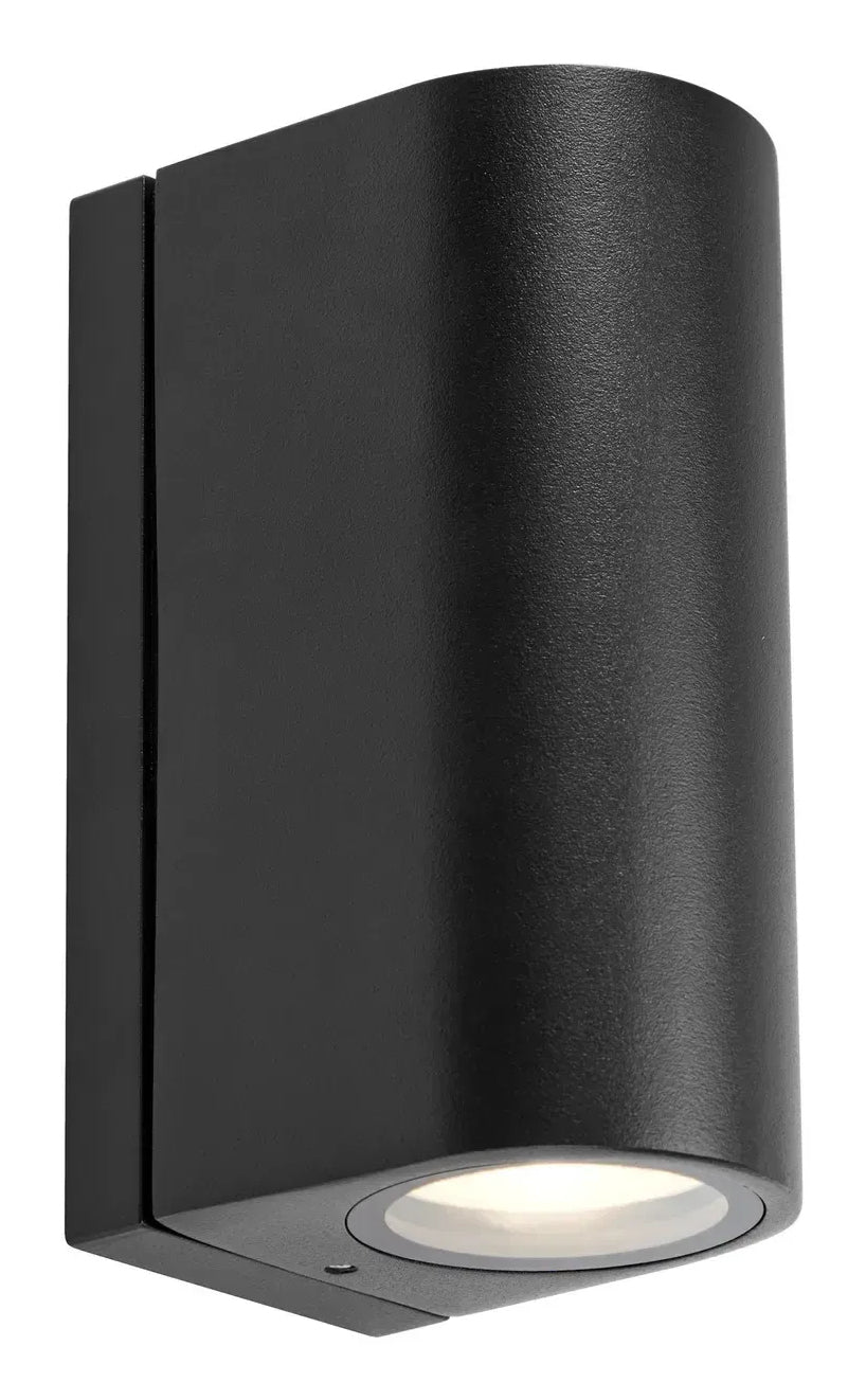 Markslöjd Aussenwandleuchte – 400 lm, 9,8 W – Warmweiss, 3000 K – IP65 – Netzbetrieb – dimmbar – Schwarz
