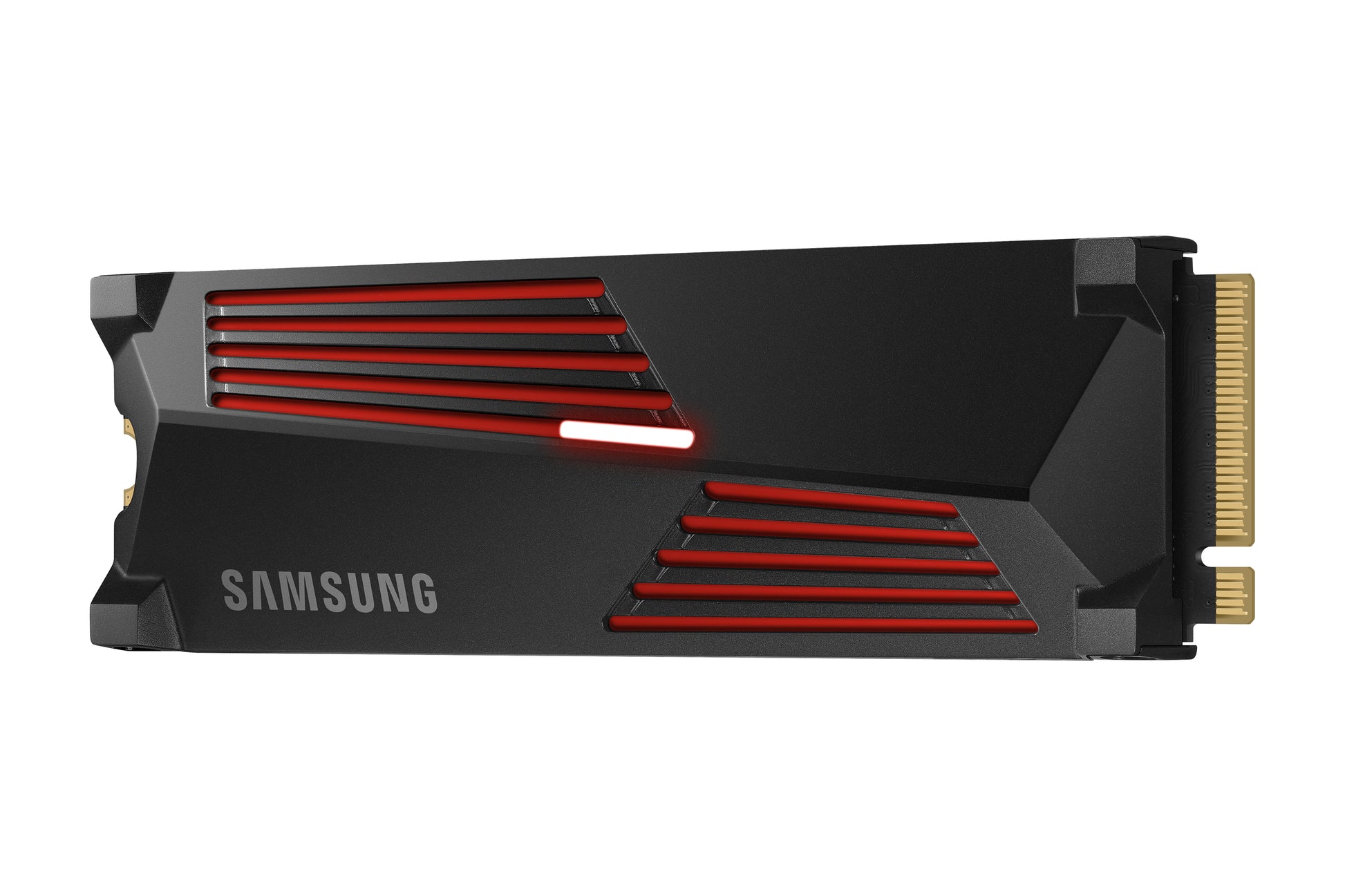 Samsung 990 PRO – 4 TB M.2 2280 NVMe PCIe 4.0 x4, 7'450/6'900 MB/s, V-NAND TLC, mit Kühlkörper