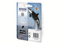 Epson Tintenpatrone T7607, Grau, 25,9 ml