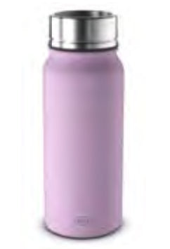 Alfi Isolierflasche 500 ml – Doppelwandig 9 h Heiss/18 h Kalt, Edelstahl, Pink