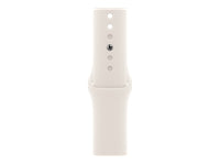 Apple Sportarmband – Armband – für Apple Watch 42 mm, Starlight, Grösse S/M, Polymer