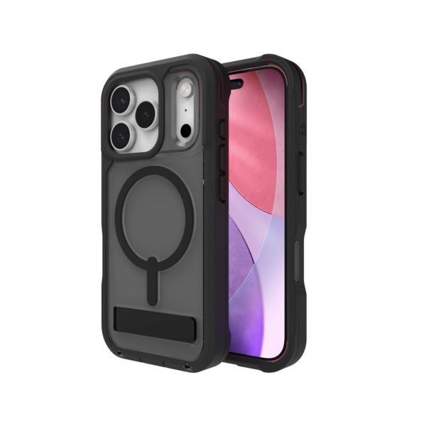 ZAGG Backcover Rainier Snap – für Apple iPhone 17 – smoke schwarz