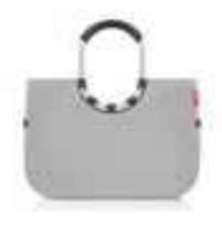 Reisenthel Stofftasche Polyester, Motiv Herringbone Grau, 460×345×250 mm