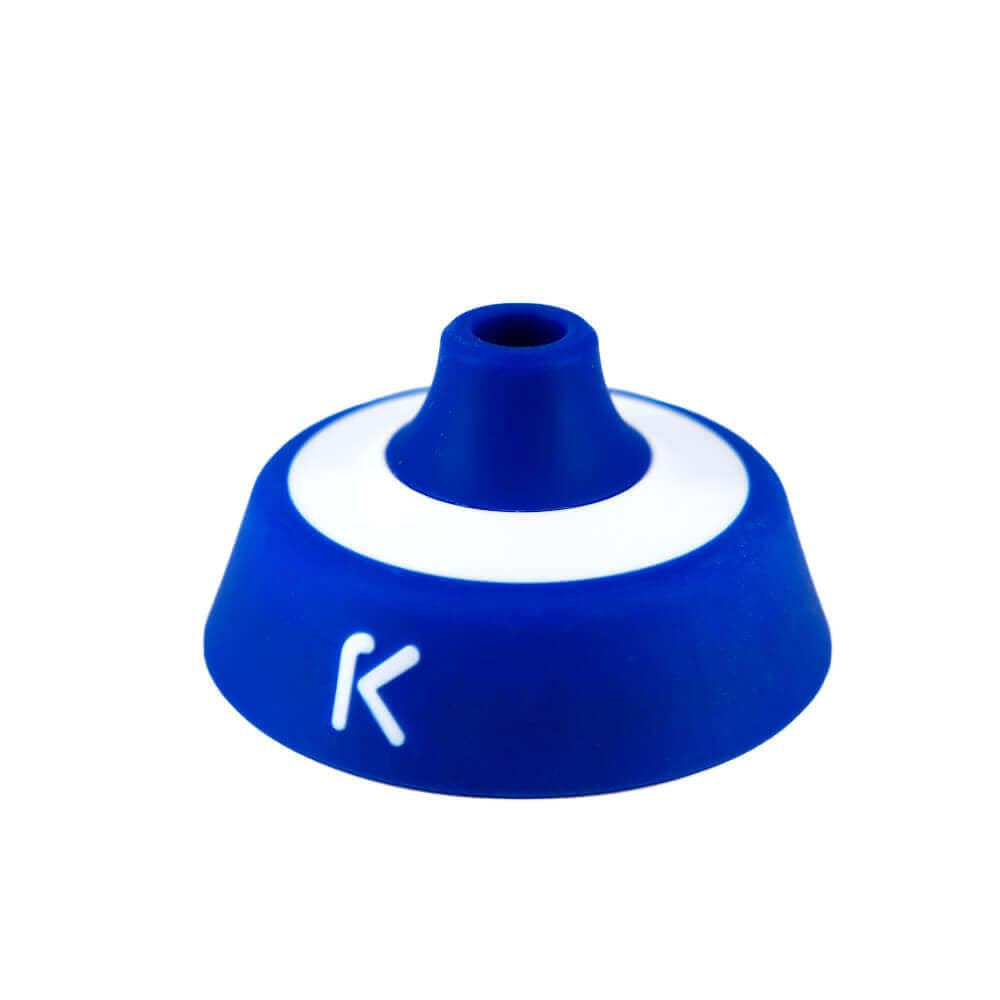 KEEGO Easy Clean Cap Mundstück – Silikon, Blau/Weiss