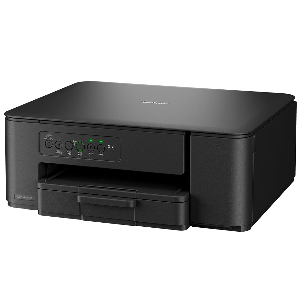 Brother DCP-J1260W – Farbtintenstrahl-Multifunktionsdrucker, A4, 3-in-1, Duplex, WLAN, AirPrint, Mopria