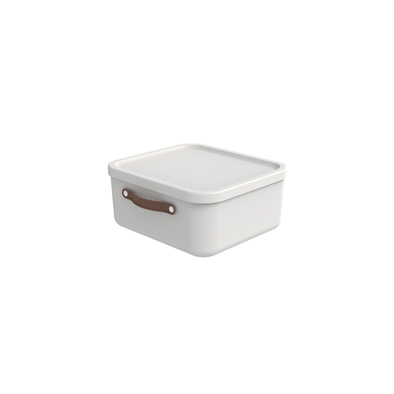 Rotho MALOJA Aufbewahrungsbox 20 l (mit Deckel) – Kunststoff – Weiss – 380 × 177 × 395 mm