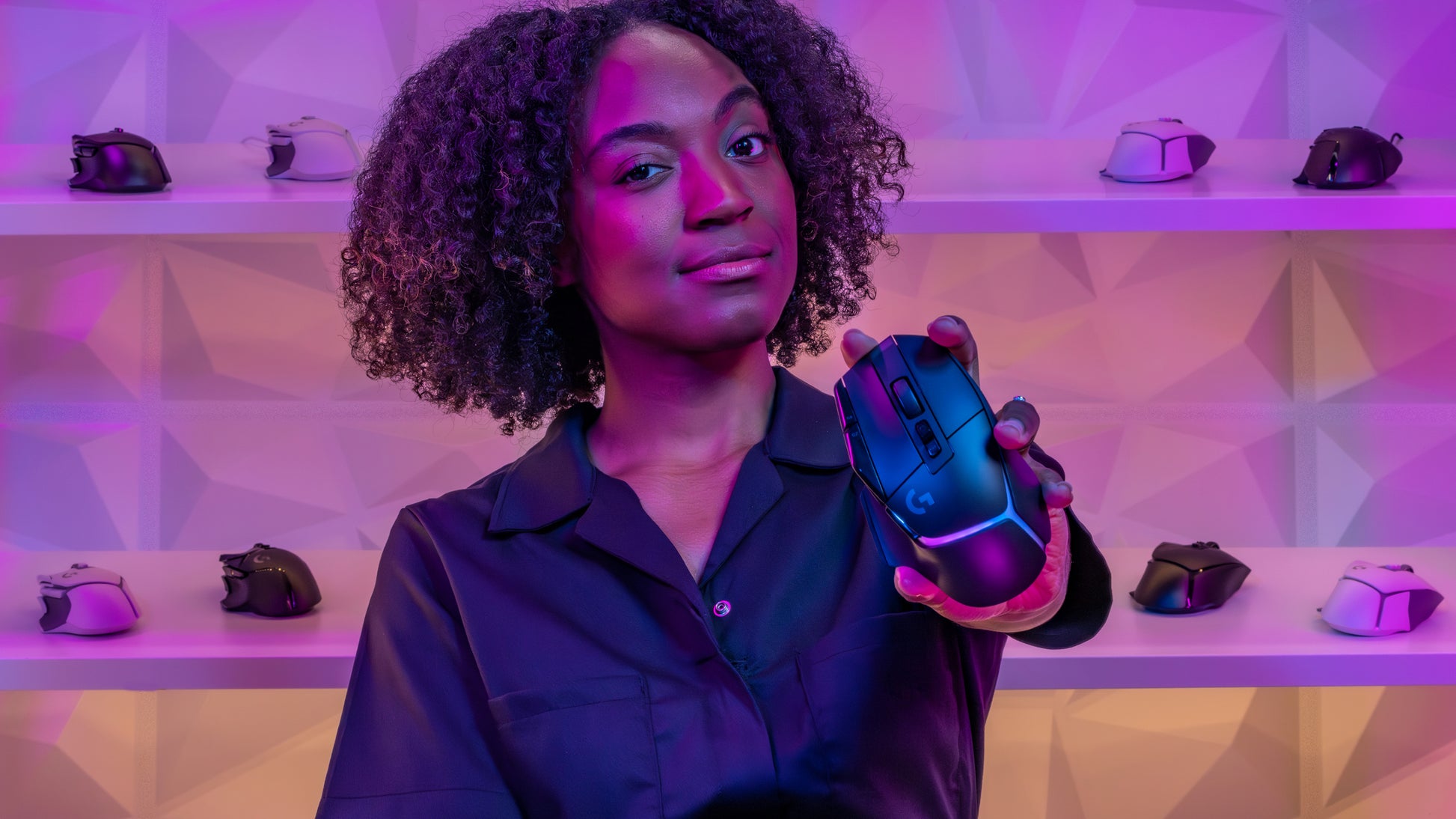 Logitech G G502 X Plus – Gaming-Maus – Kabellos (2,4 GHz), 25600 DPI, RGB-Beleuchtung, rechts