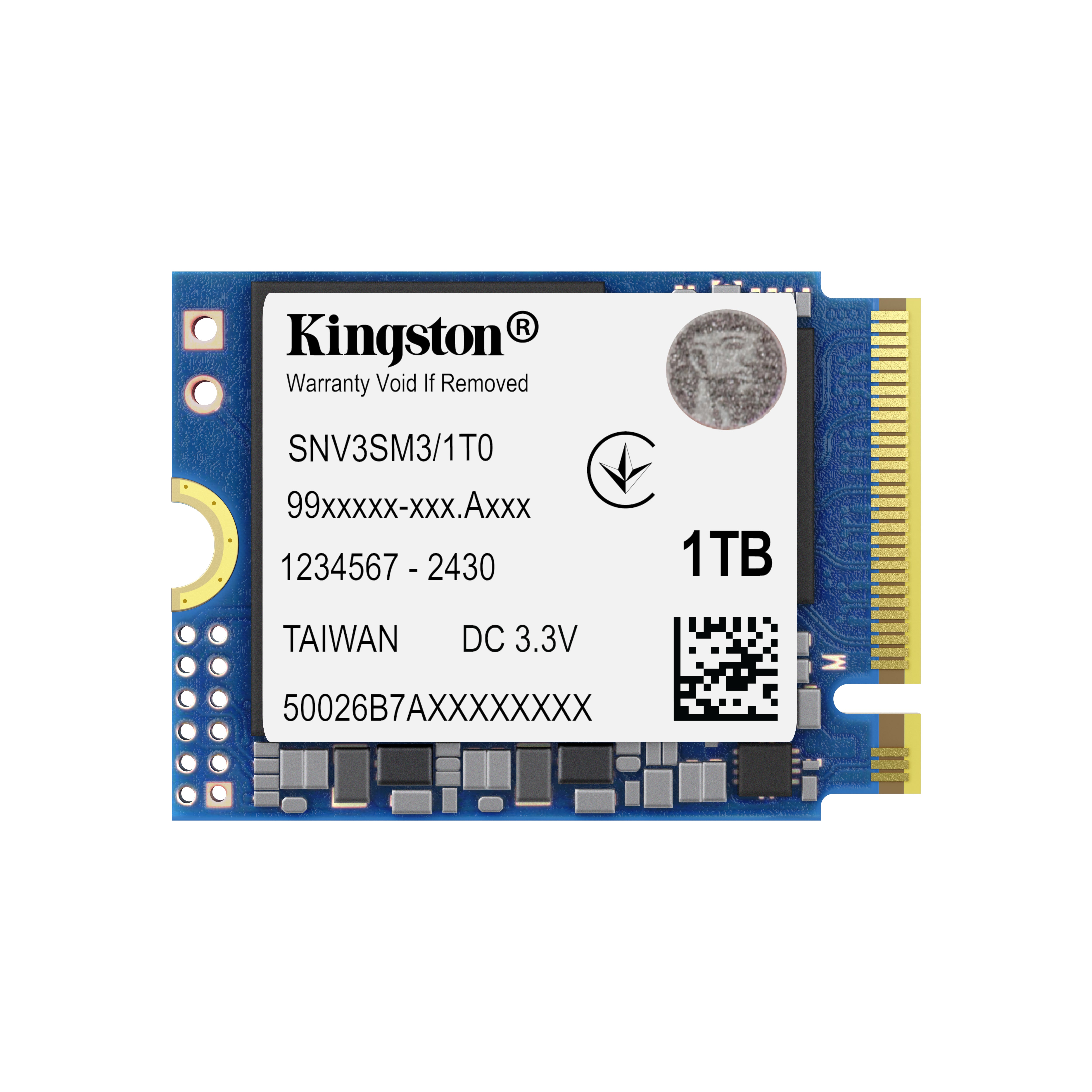 Kingston 1000GB NV3 M.2 – M.2 2230, Schreibgeschwindigkeit 4'000 MB/s