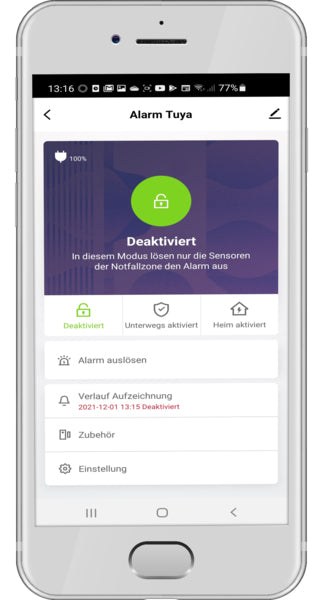 Olympia Alarmanlage Gateway – Sensor-Hub/Pod, WLAN (Wi-Fi 4), Bluetooth, 868 MHz – Weiss, für Olympia ProMini