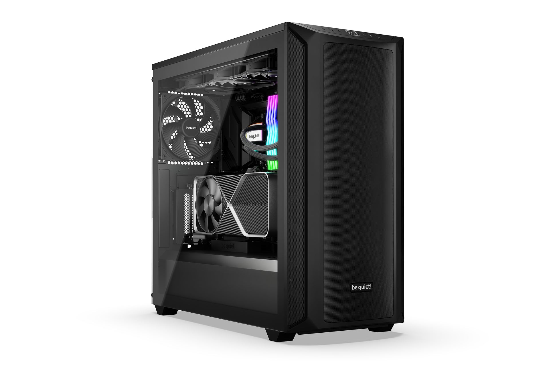 be quiet! be quiet Shadow Base 800 – PC-Gehäuse – für ATX, EATX, micro-ATX, Mini-ITX, max. GPU 43 cm, Schwarz