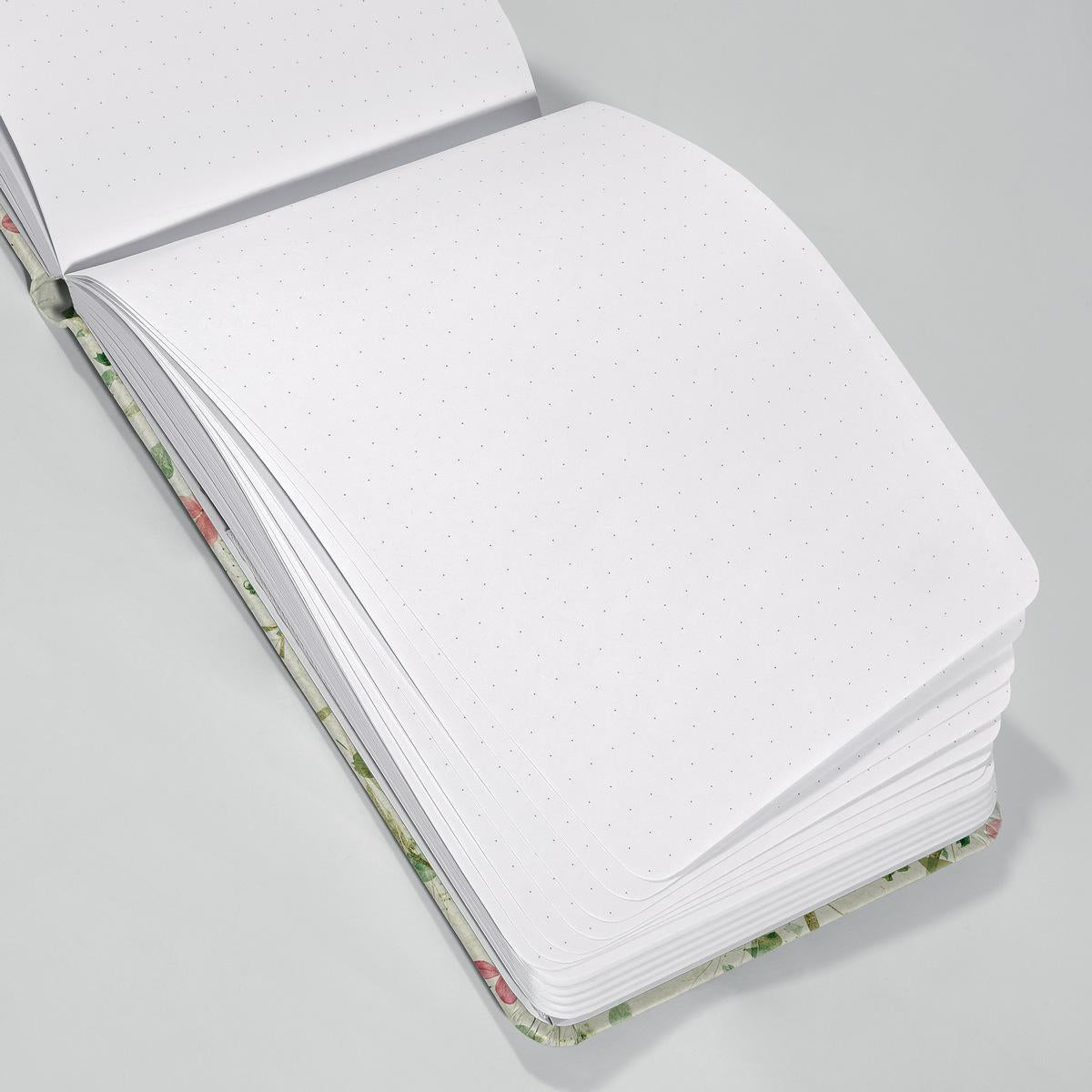 Sigel Notizblock JOLIE, punktkariert, Fadenheftung, Hardcover, 79 Blatt, perforiert, 100 g/m² – mehrfarbig