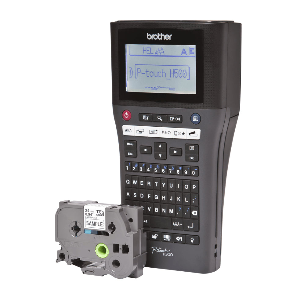 Brother PT-H500 – Beschriftungsgerät, TZe/HSe bis 24 mm, 180×180 dpi, 30 mm/s, USB, Autoabschneider