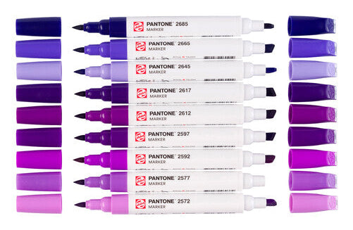 Talens Non-Permanent-Marker Pantone – sortiert – 9er-Set