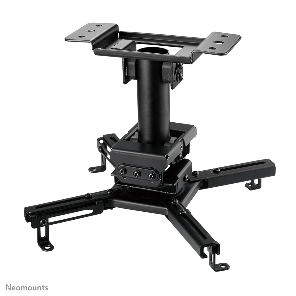 Neomounts CL25-530BL1 – Beamer Deckenhalterung, H 25,5 cm, 45 kg, schwenk-/neigbar, 360°, schwarz