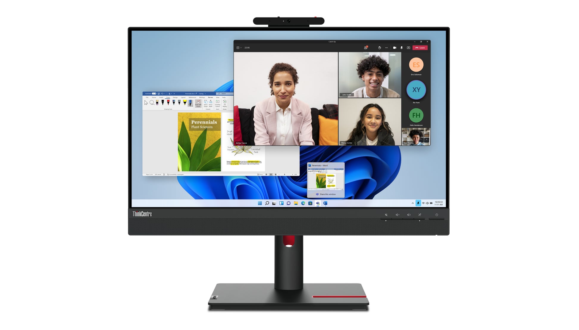 Lenovo ThinkCentre Tiny-in-One 24 – Monitor, 23,8", VESA 100 × 100, Raven Black