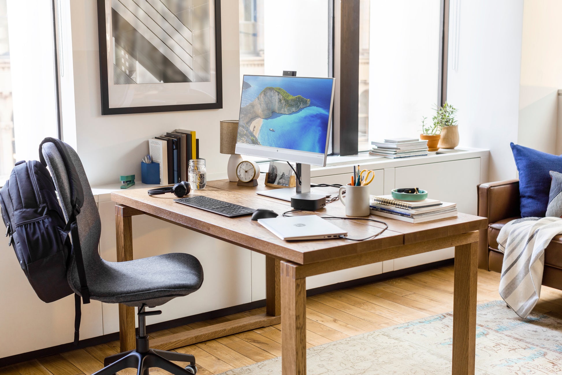 HP G5 Dockingstation – USB-C, 2× DP, 1× HDMI, 4× USB-A, 3,5 mm Audio, für Windows/Mac