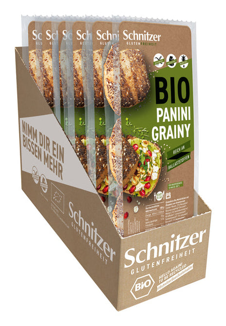 Schnitzer Maisbrötchen mit Ölsamen – Bio, glutenfrei – 188 g