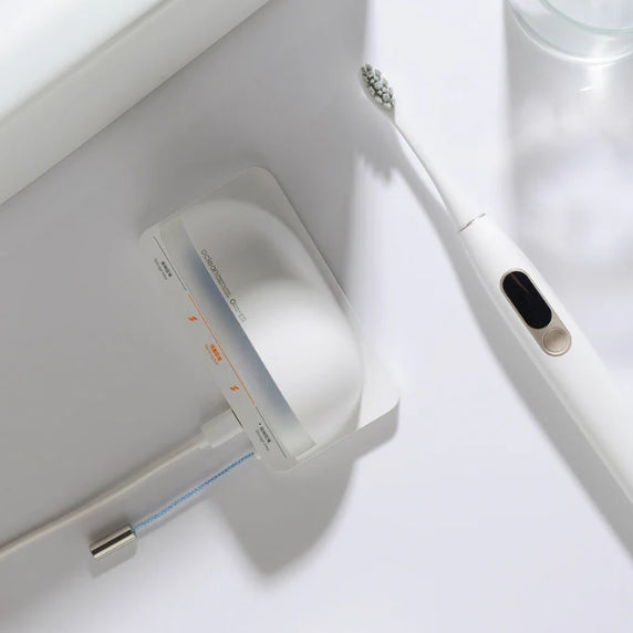 Oclean Zahnbürsten-Sterilisierer S1 – für elektrische Zahnbürstenköpfe – UVC-LED, Wandhalterung – Weiss