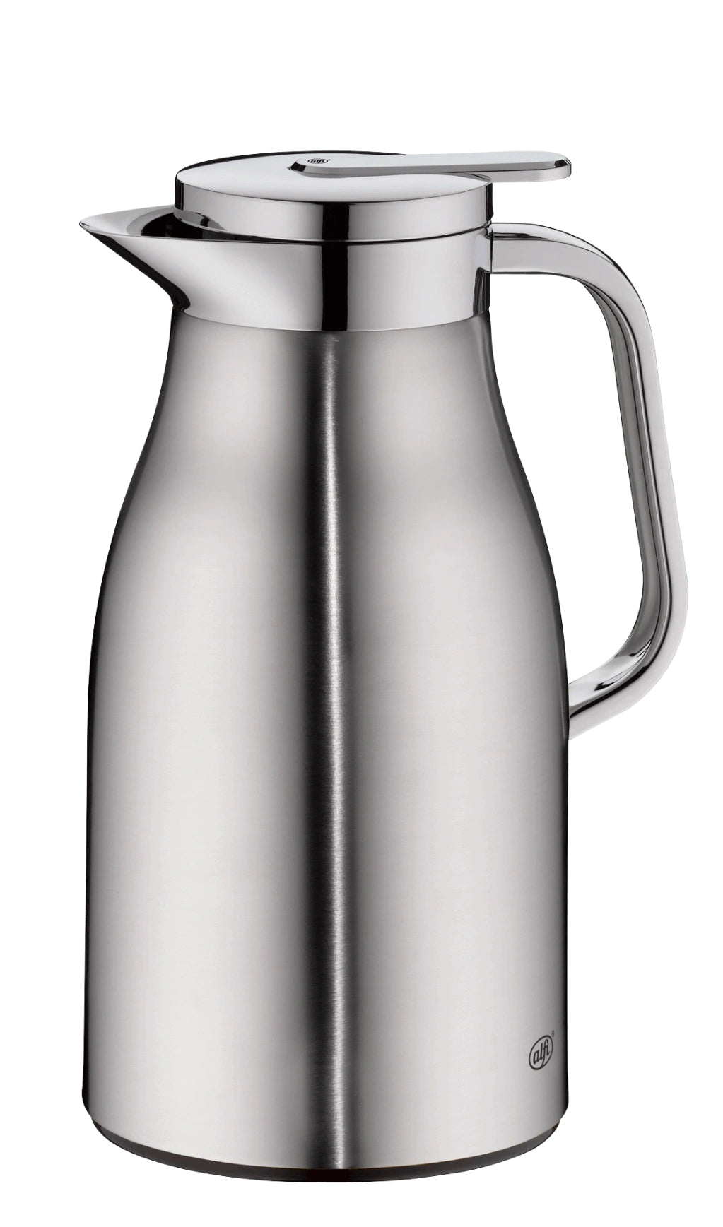Alfi Thermoskanne Skyline – 1 l, Edelstahl, Silber, vakuumisoliert, mit Deckel