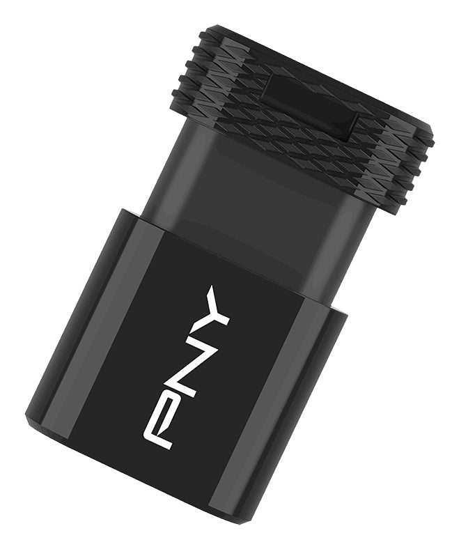 PNY Elite-X Fit USB-Stick 256 GB – USB-C USB 3.2 Gen 1, 200/100 MB/s, Dia, Schwarz