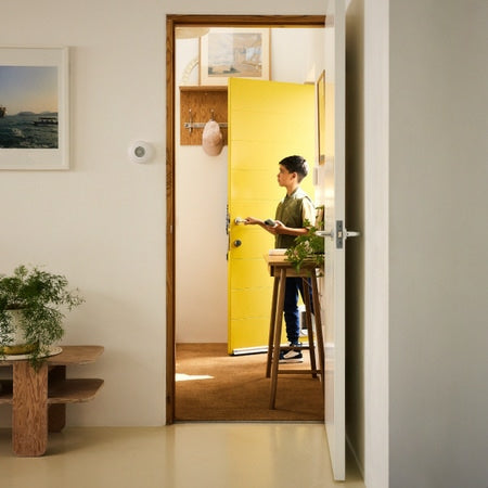 Yale AL-IS-1A-W – Sirene, Funk (868 MHz), 85 dB – Weiss, für Yale Smart Alarm