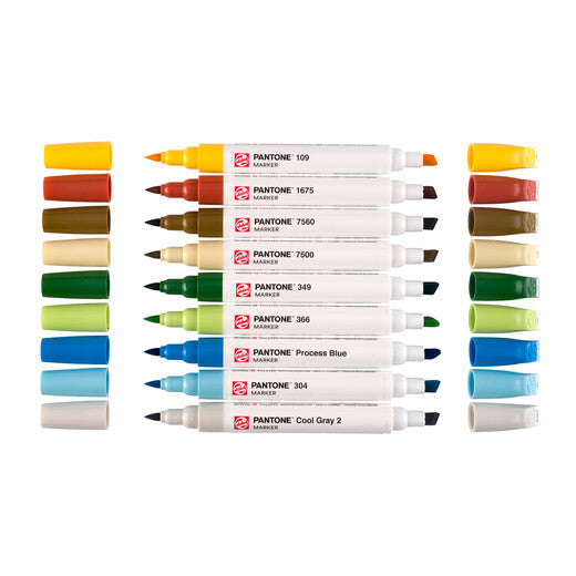 Talens Non-Permanent Marker Pantone – sortiert – 9er-Set