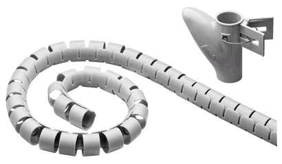 Microconnect CABLEEATER2 – Kabelschlauch, 2,5 m, Ø 20 mm, Grau