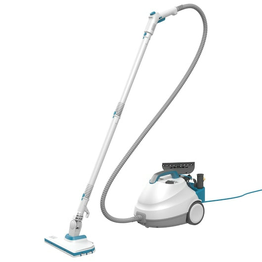 Black & Decker BLACK+DECKER Dampfreiniger – 1200 ml, weiss, für Arbeitsflächen