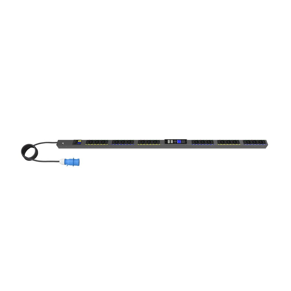 Eaton PDU G4 MA Rack-PDU 7400 W Managed – 0U, CEE 32A 1Ph – C13×24, C39×18, RJ-45×4, USB×2 – schwarz