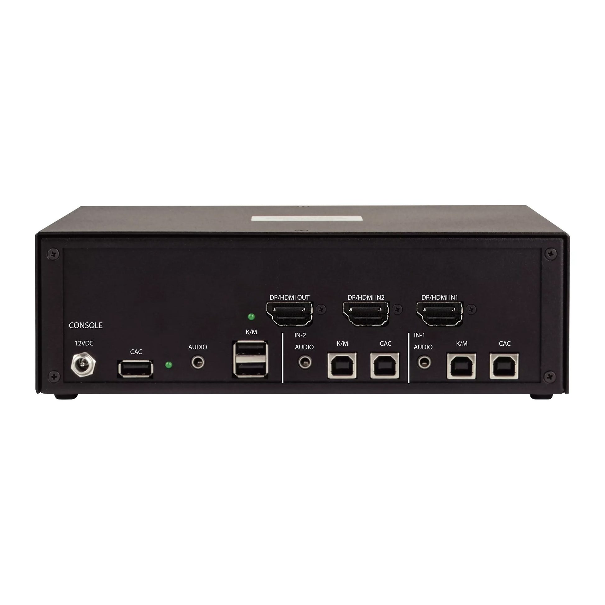 StarTech.com CK4-HP102C – 2-Port DP/HDMI Sicherer KVM-Switch – 4K/60 Hz, USB 2.0 Hub, Audio, NIAP 4.0