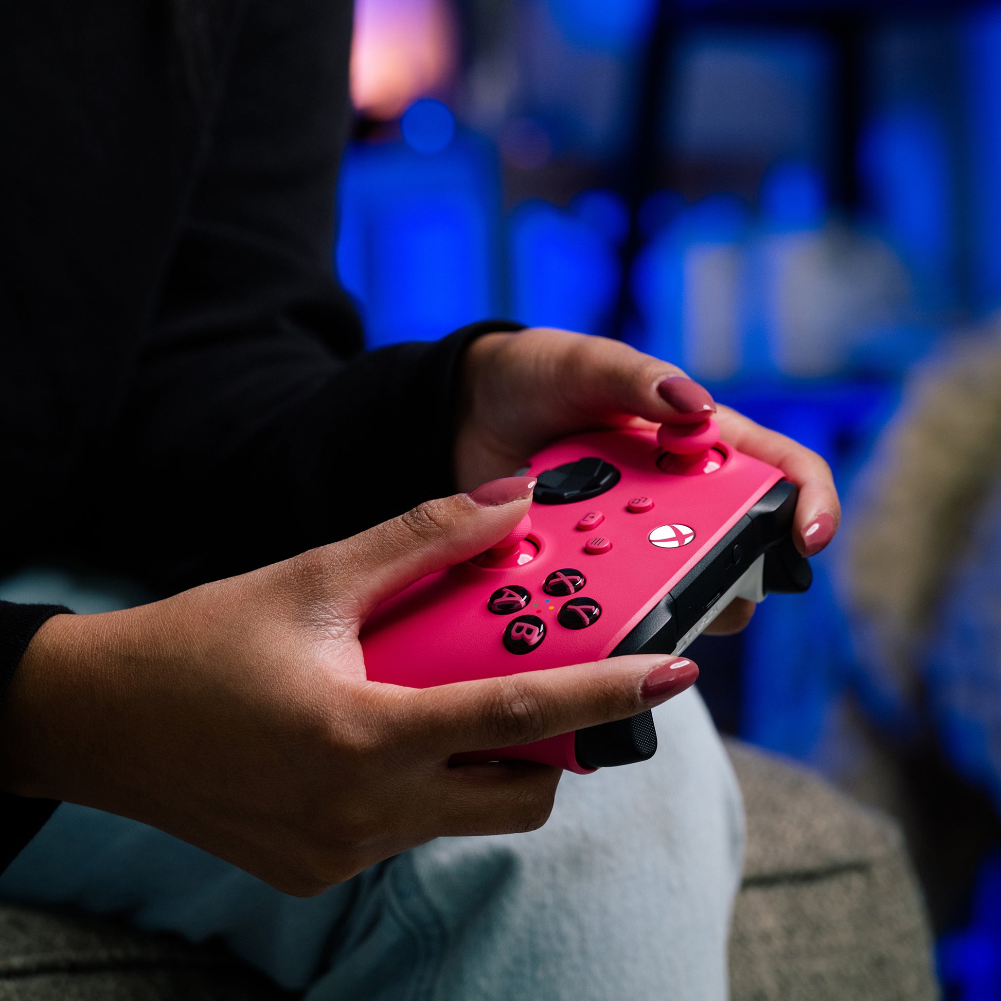 Microsoft Gamepad – Bluetooth, für Xbox Series X/S, Android & PC, Pink, Weiss