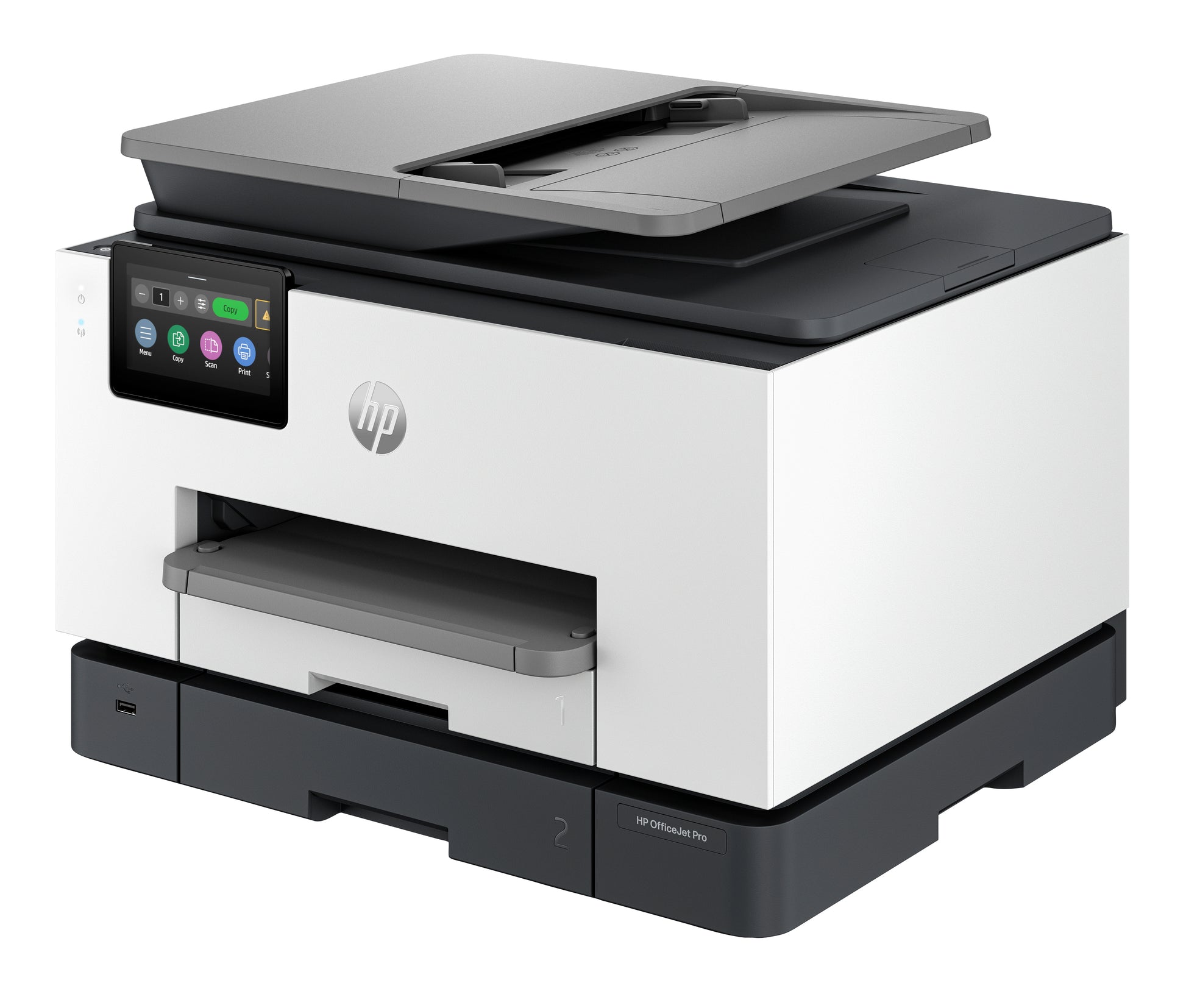 HP OfficeJet Pro 9132e – Farbiges Tintenstrahl-MFP A4, 4-in-1 – USB/LAN/WLAN – Duplex, Duplex-ADF – 25 Seiten/Min. S/W