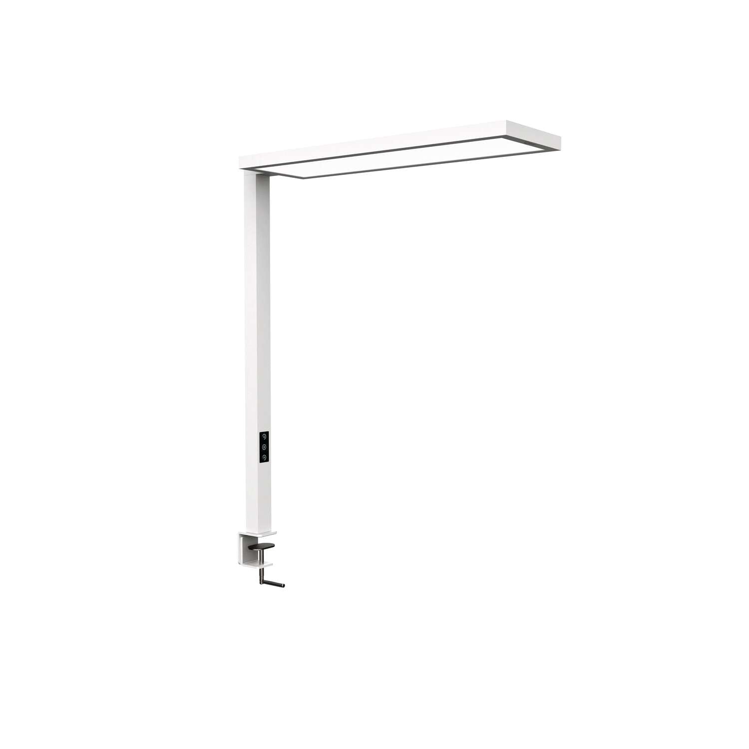 MAULsenja Tischleuchte – 2700–5700 K, dimmbar, mit Bewegungs- & Tageslichtsensor, 15150 lm, weiss