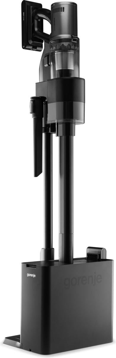 Gorenje Kabelloser Staubsauger NEOEXPERT SVC296749NEBL, mit Absaugstation, 2-in-1 – 60 min, 190 AW, Behälter 0,6 l