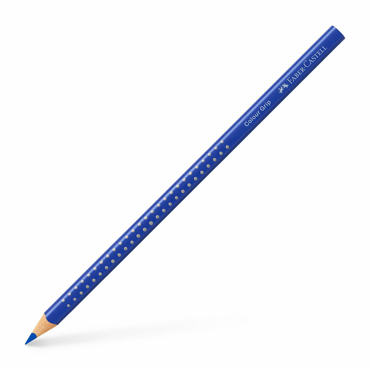 Faber-Castell Aquarellfarbstift Colour Grip 2001 – Königsblau, Ø 3 mm, Dreikantig, FSC