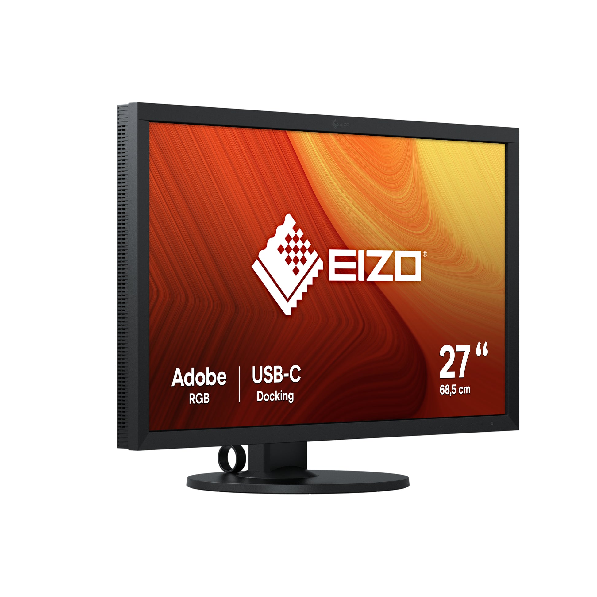EIZO CS2731 – Monitor, 27", IPS, 60 Hz, 350 cd/m², Hardware-Kalibrierung, USB-C, VESA 100 × 100, Schwarz