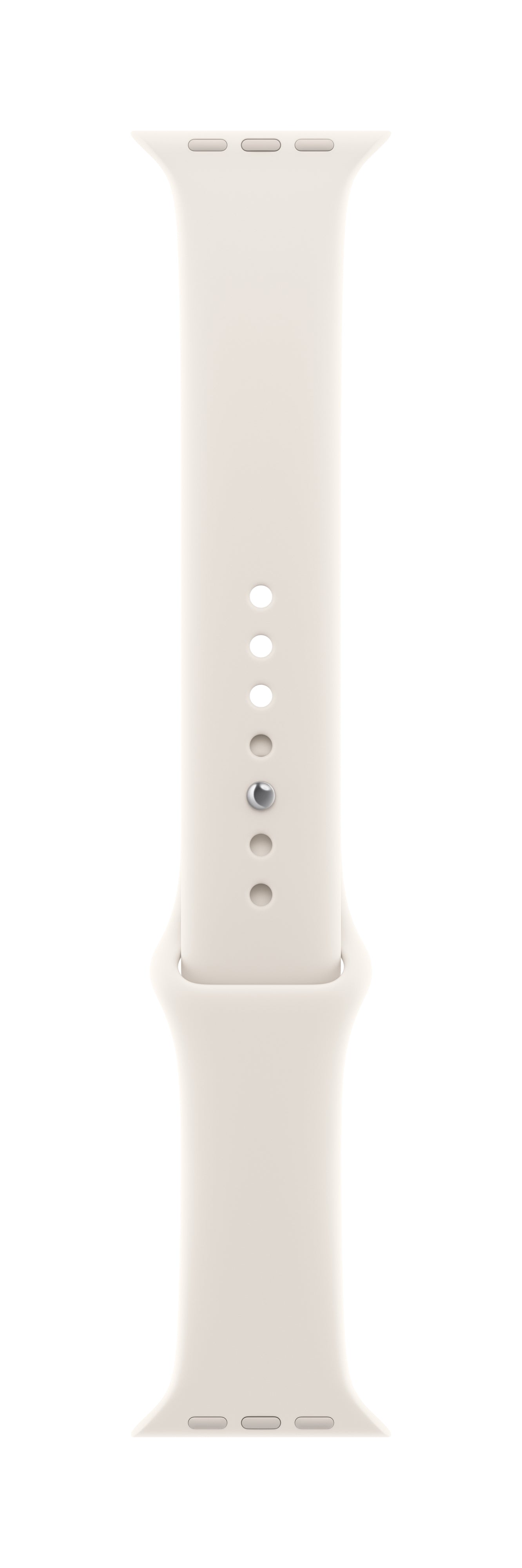 Apple Sportarmband – Armband – für Apple Watch 42 mm, Starlight, Grösse S/M, Polymer