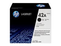 HP Toner 42A – schwarz, 10000 Seiten