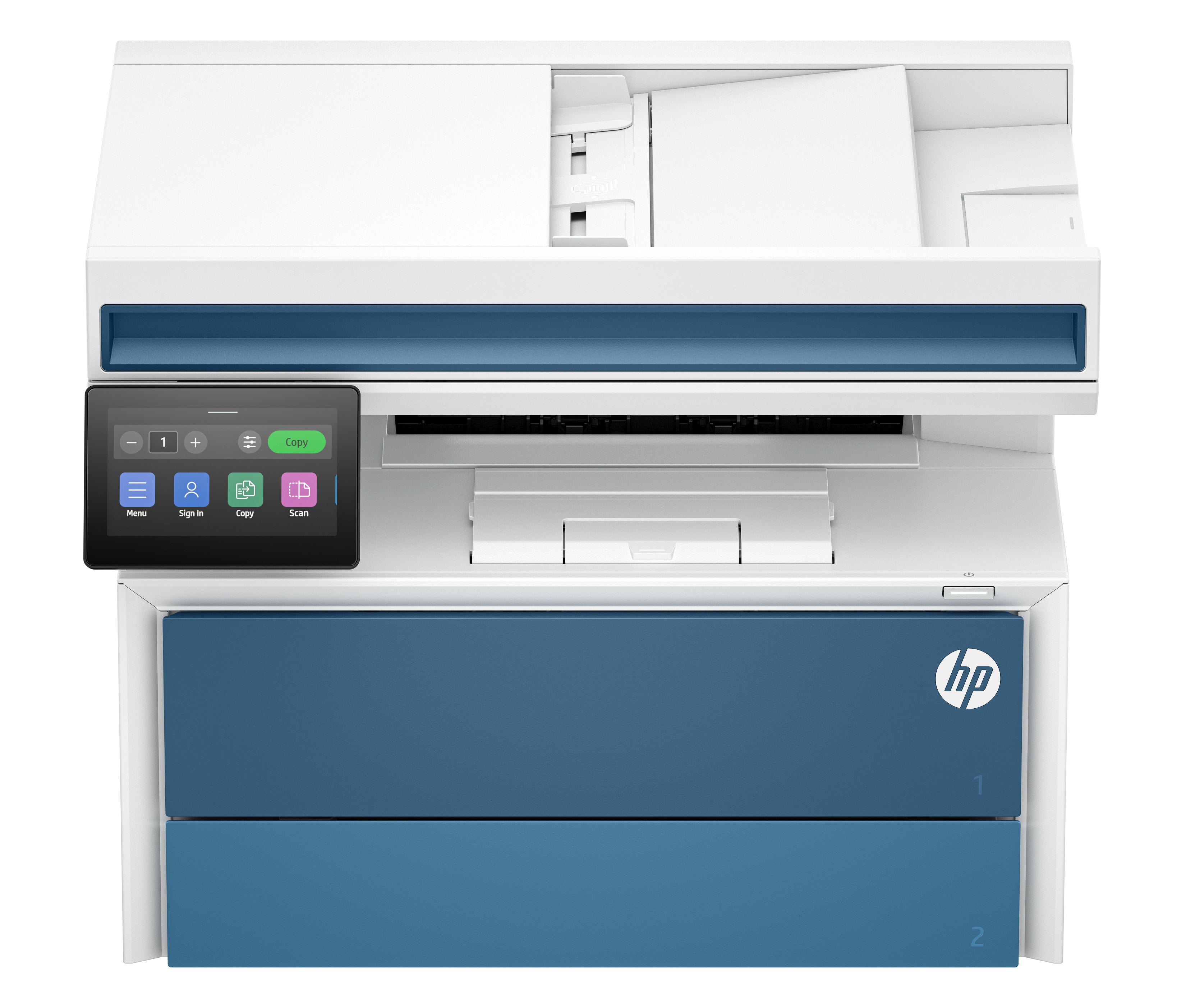HP LaserJet Pro MFP 4113fdn – SW-Laser-Multifunktionsdrucker, A4, 4-in-1, Duplex, ADF, WLAN/LAN, Touchscreen
