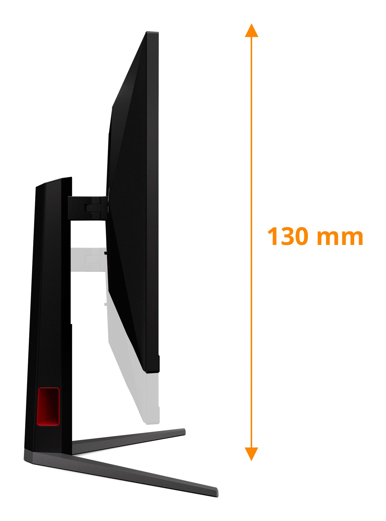 AOC U32G4U – Monitor, 31,5", 3840 × 2160 (UHD 4K), IPS, 160 Hz, Adaptive Sync, VESA 100 × 100, Schwarz