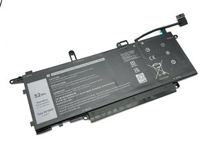 Vistaport Notebook-Akku – für Dell Latitude 7400 2-in-1, 9410 2-in-1 – 52 Wh, 7,6 V (4 Zellen) – Schwarz
