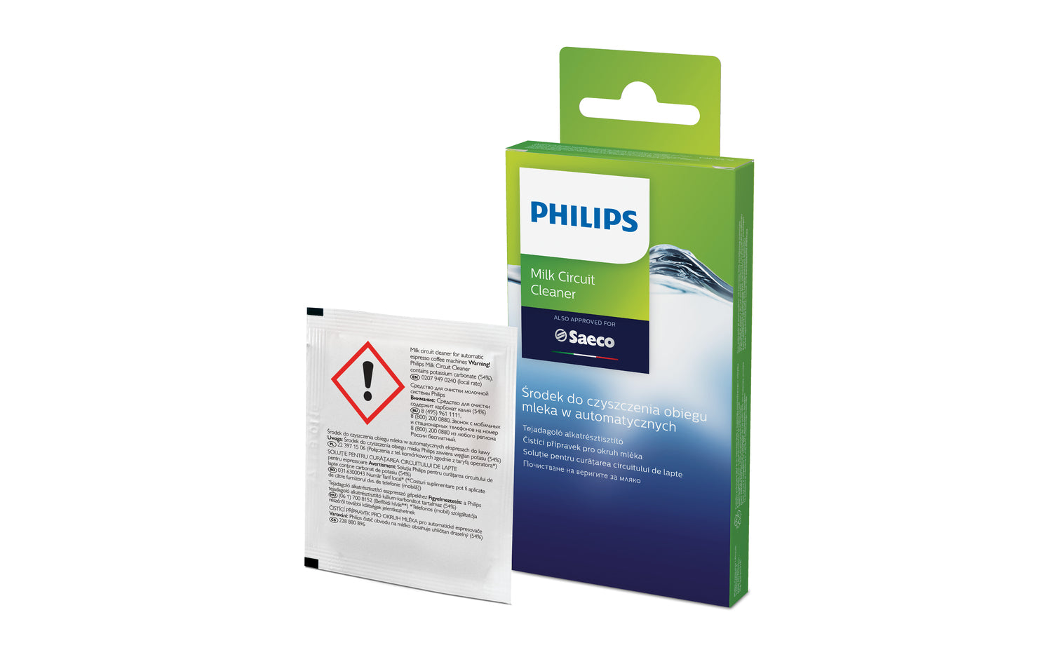 Philips Milchkreislaufreiniger CA6705/10 – für Kaffeemaschinen, z. B. 800/2200/4300 Serien, 6 Tabs