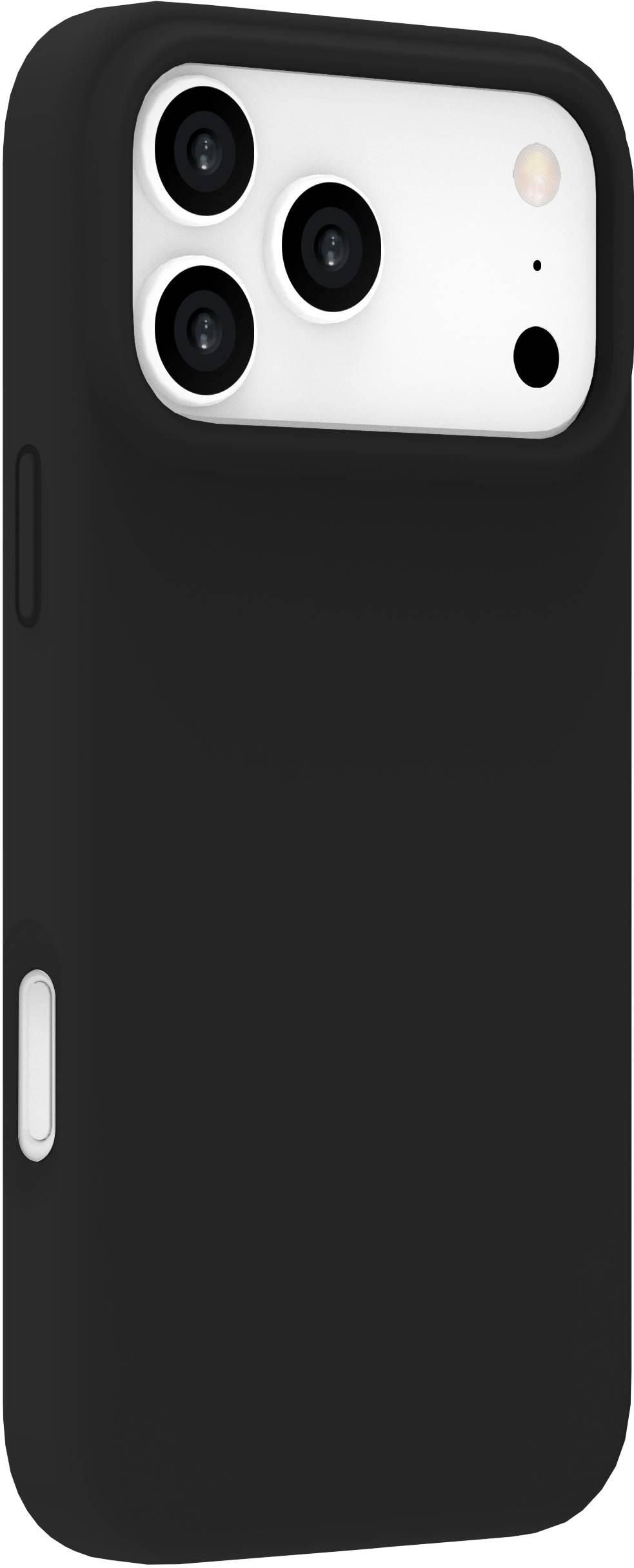 eSTUFF INFINITE (GRS) ROME Backcover – für Apple iPhone 17 Pro Max – Silikon, Schwarz, bis 2 m sturzsicher