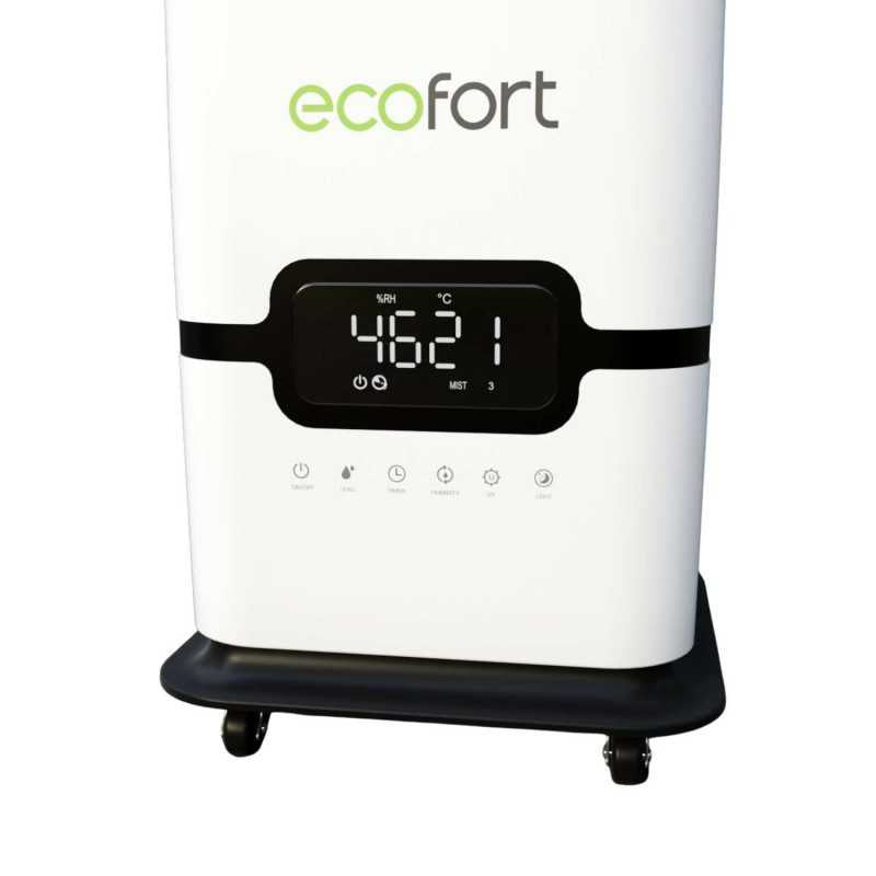 Ecofort ecoQ HumidAir U1500 Luftbefeuchter – Ultraschall, 1'500 ml/h, 16 l Tank, bis 200 m², Hygrostat